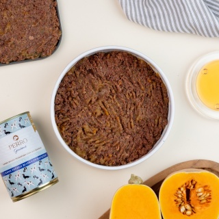 Perro Gourmet JUNIOR Konina z dynią 400g