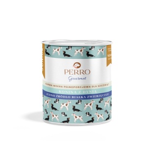 Perro Gourmet JUNIOR Konina z dynią 400g