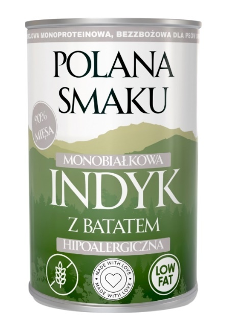 Polana Smaku - Indyk z batatem 400g