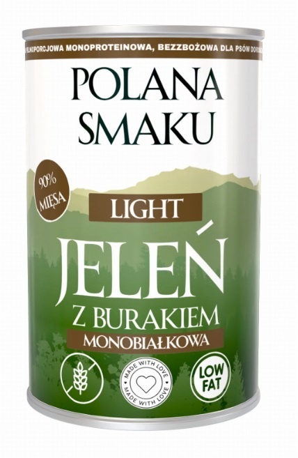 Polana Smaku LIGHT - Jeleń z burakiem 400g