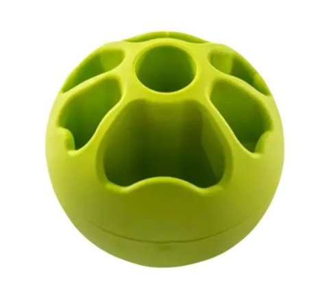 Snack Fibooll Jumbo zielona – Piłka do wypełniania smakołykami