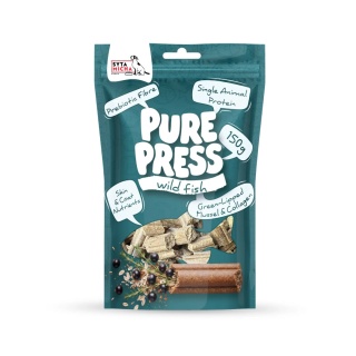Syta Micha - smaczki tłoczone na zimno dla psa Pure Press Wild Fish 150 g