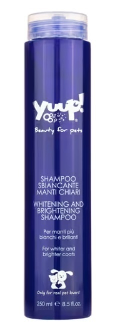 Yuup! Home Whitening and Brightening Shampoo - rozjaśniający szampon dla białych psów, do białej i jasnej sierści