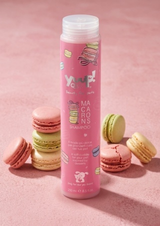 Yuup! Macarons Shampoo 250ml - perfumowany szampon dla psa i kota, słodkie makaroniki