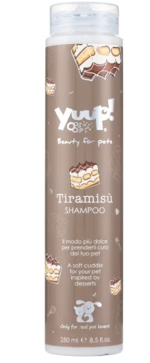 Yuup! Tiramisu Shampoo 250ml - perfumowany szampon dla psa, włoski deser kawowy